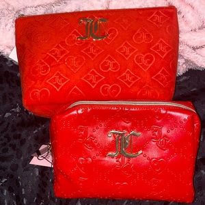 JUICY COUTURE 👑✨❤️ COSMETIC BAG BUNDLE ALL NWT 🆕 🏷️✨👑❤️❤️